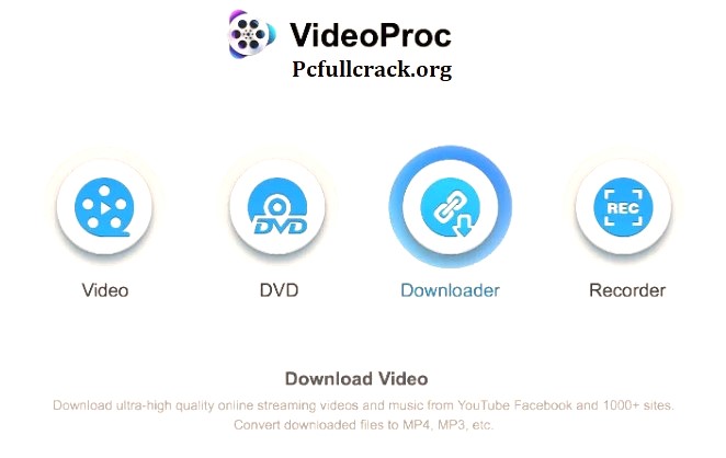 VideoProc Crack Plus Activation Key Download [Latest Version]