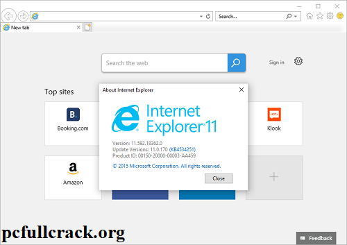 Internet Explorer 11 Crack Full Version Windows 10 {32&64 Bits}
