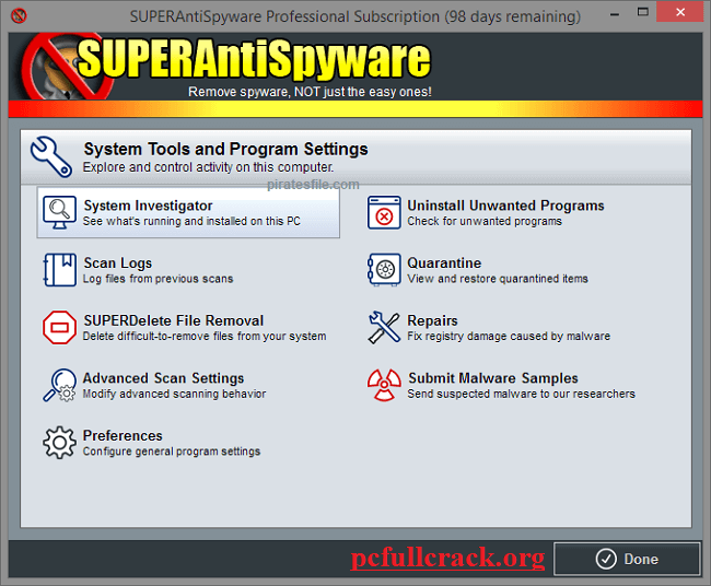 SUPERAntiSpyware Professional Crack + Registration Code