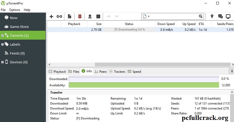 UTorrent Pro Crack For PC Download {Latest}