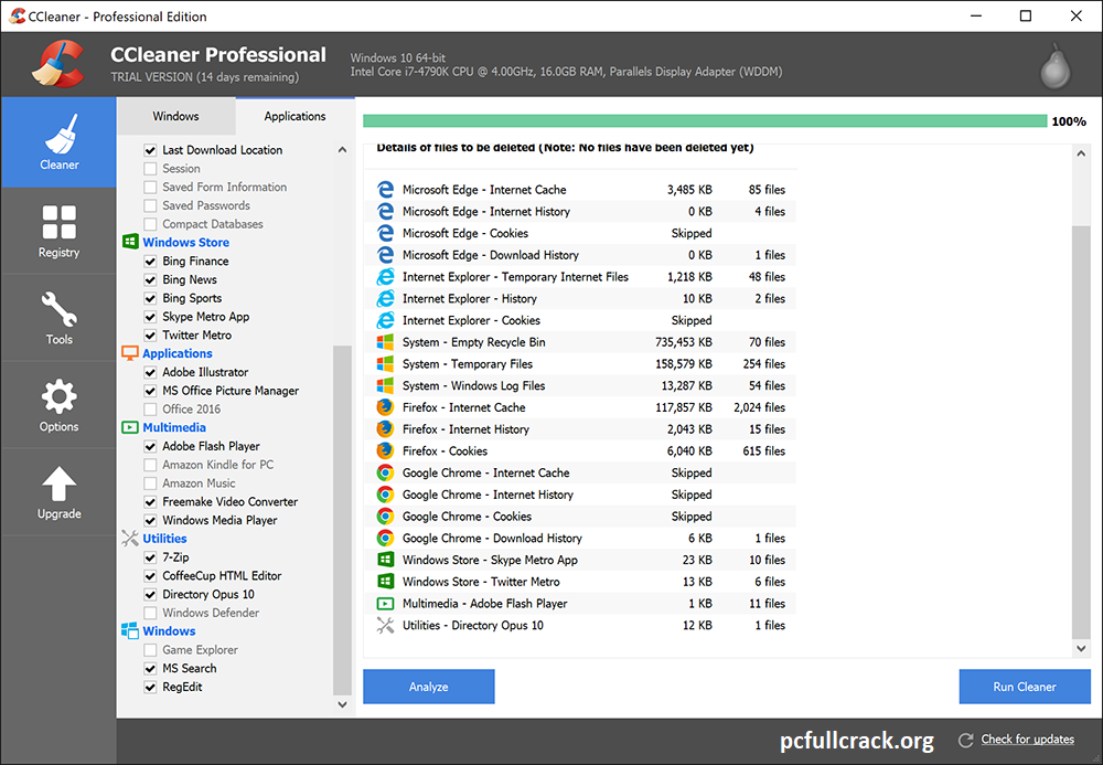 CCleaner Professional 6.15.10623 download the last version for ipod